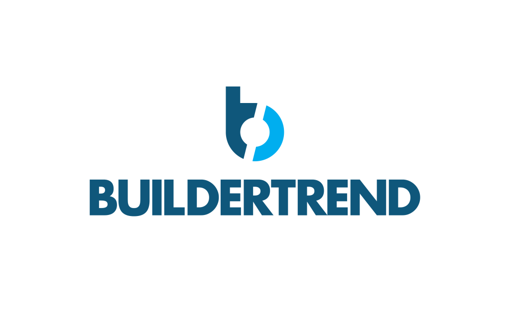 The Buildertrend logo, featuring a dark blue lowercase 