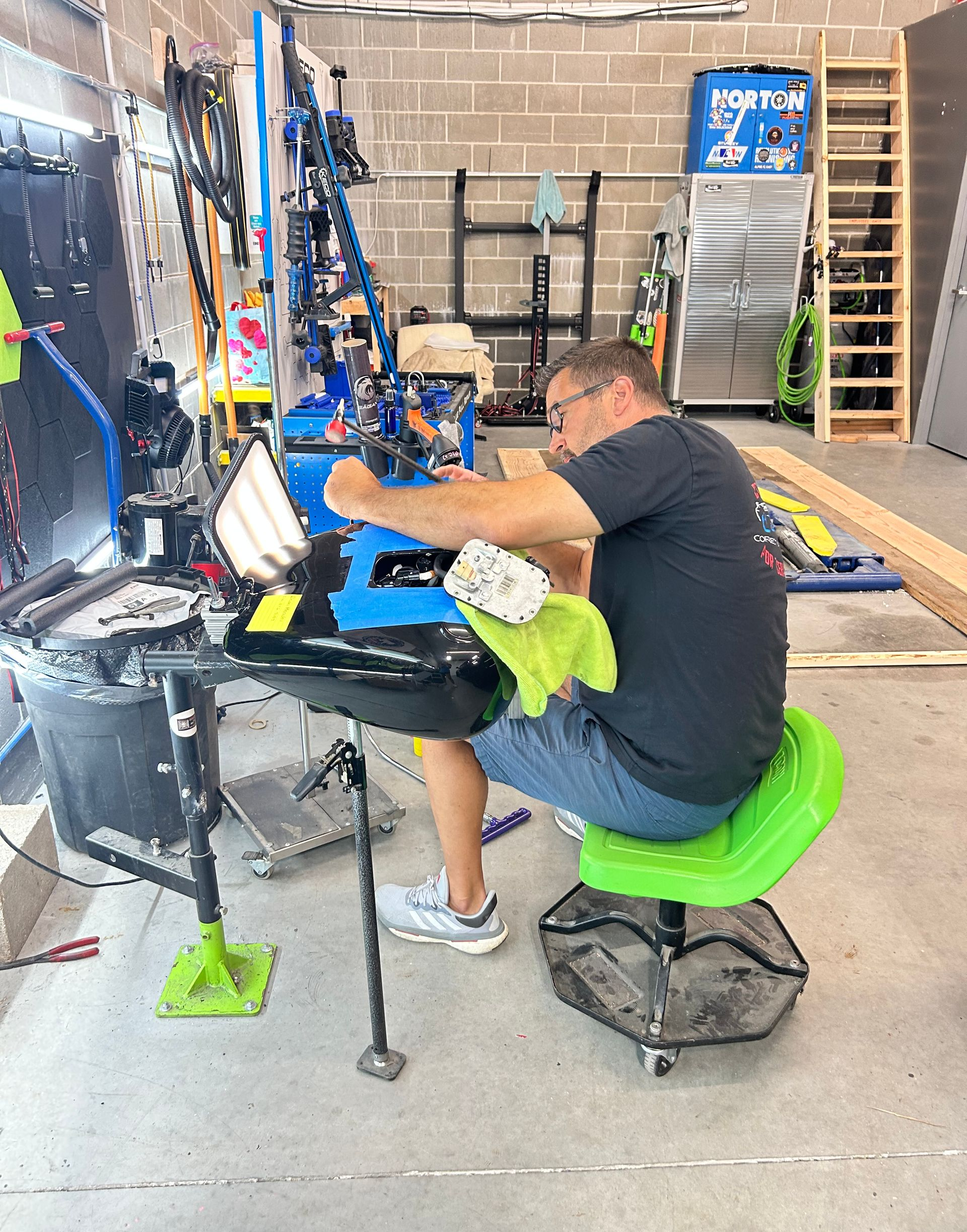Motorcycle Paintless Dent Repair (PDR)