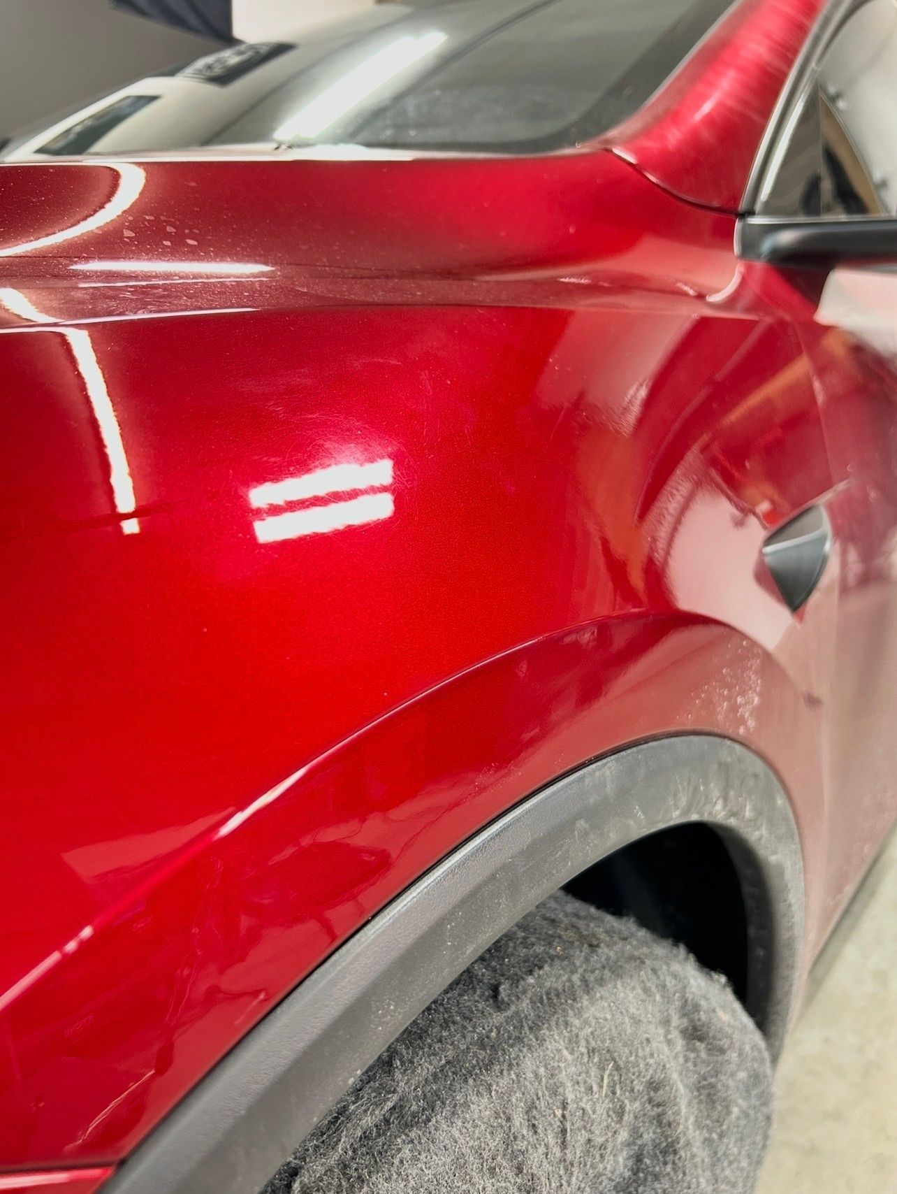 Tesla Paintless Dent Repair (PDR)