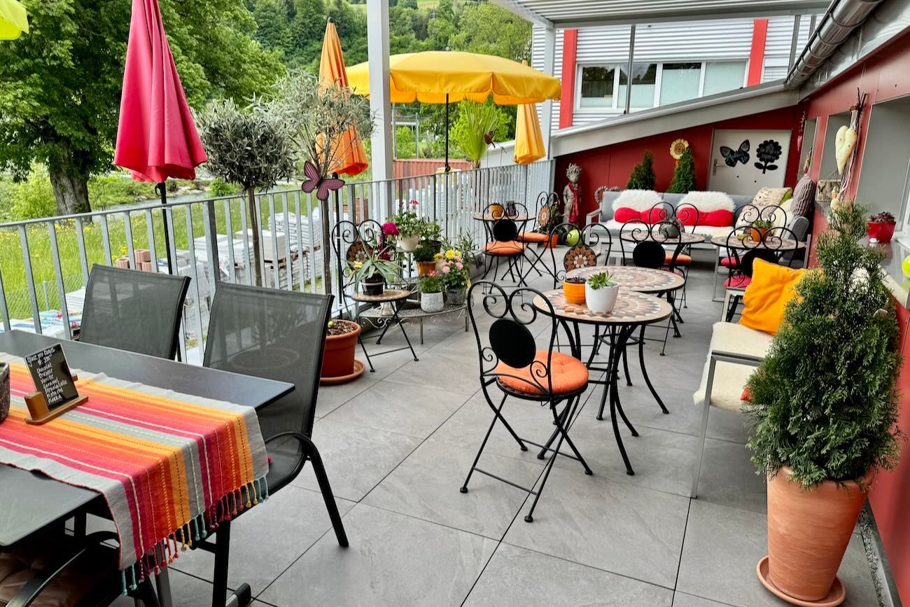 Terrasse im 1. OG