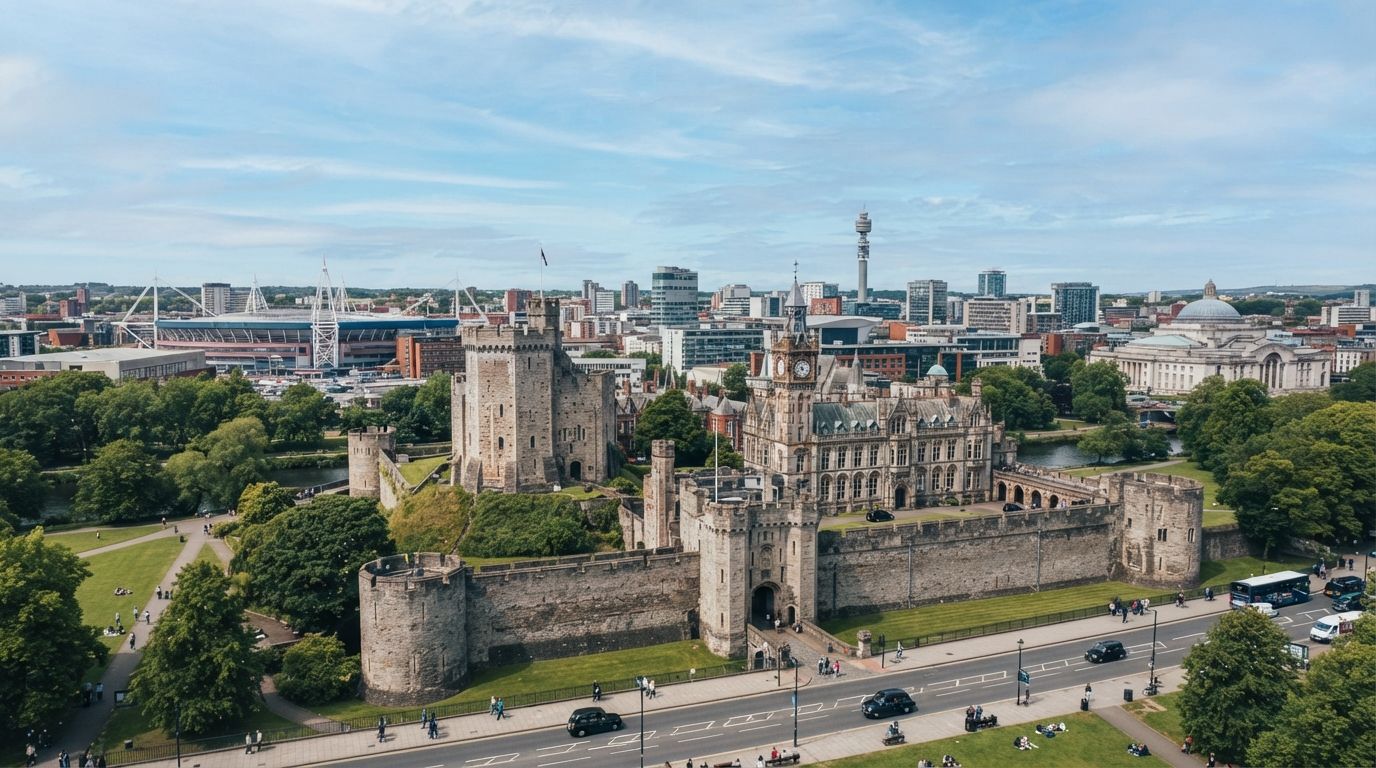 Wales skyline