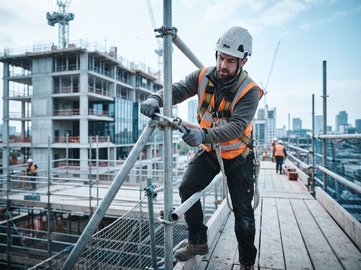 Scaffolder at work