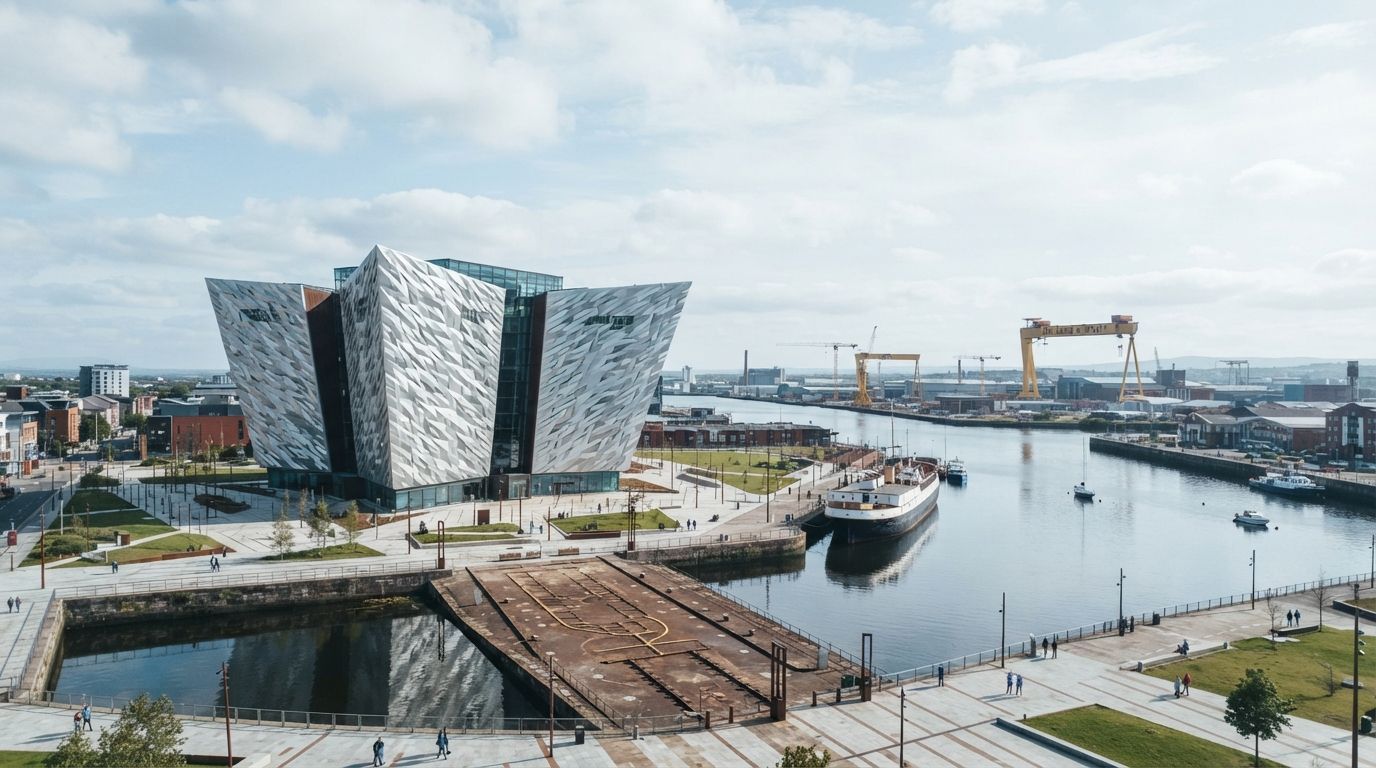 Northern Ireland skyline