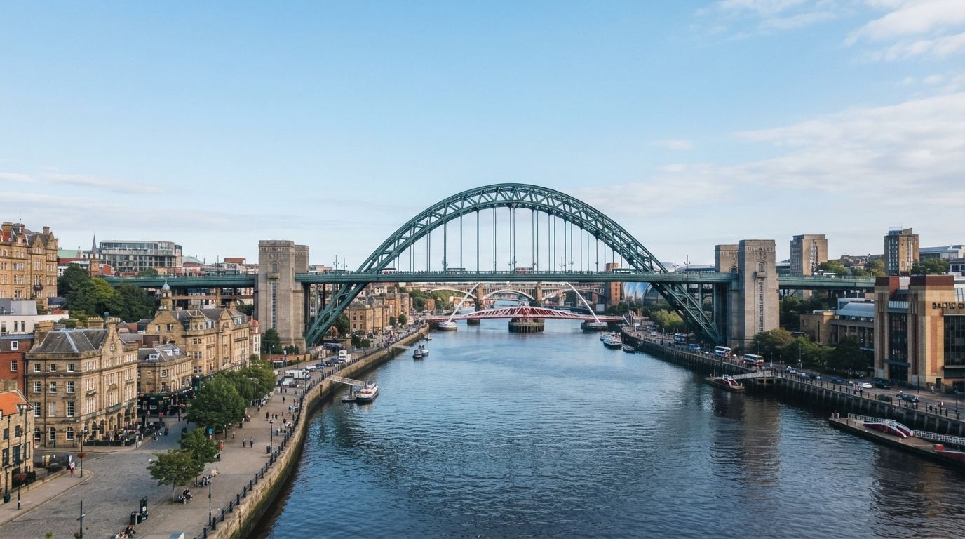 North East skyline