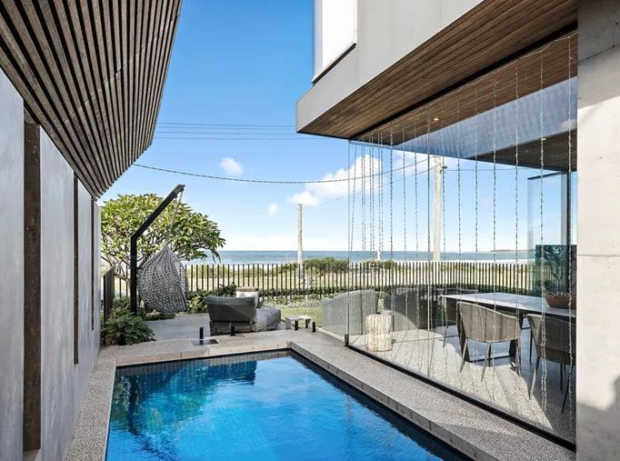 Swimming Pool and a Blue Sky — Envisage Construction and Design in Woonona, NSW