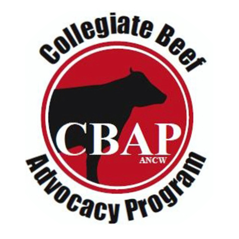 Logo: Black silhouette of a cow in a red circle, surrounded by text