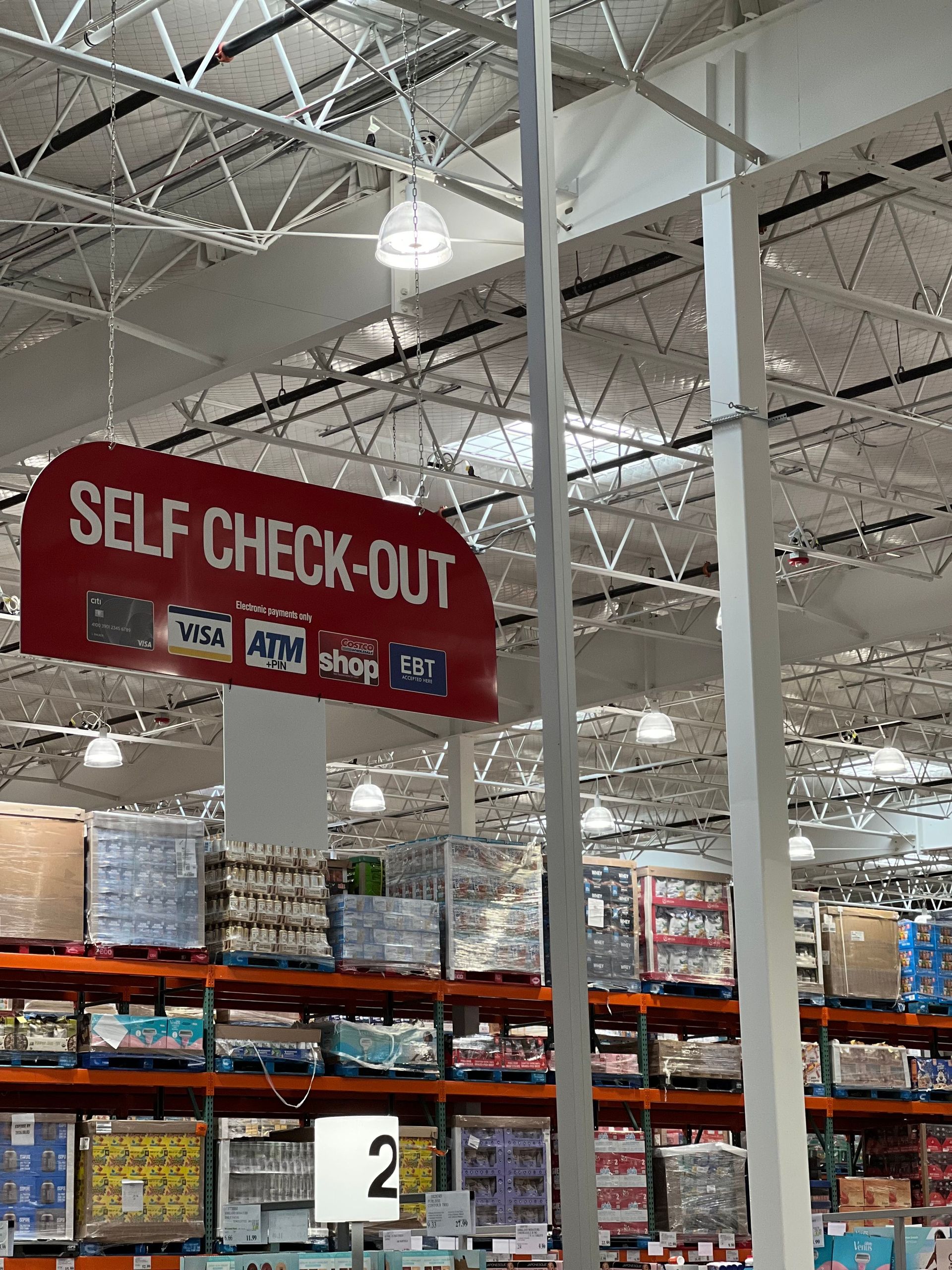 self check out losses in the UK 