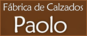 logotipo fábrica de calzados paolo