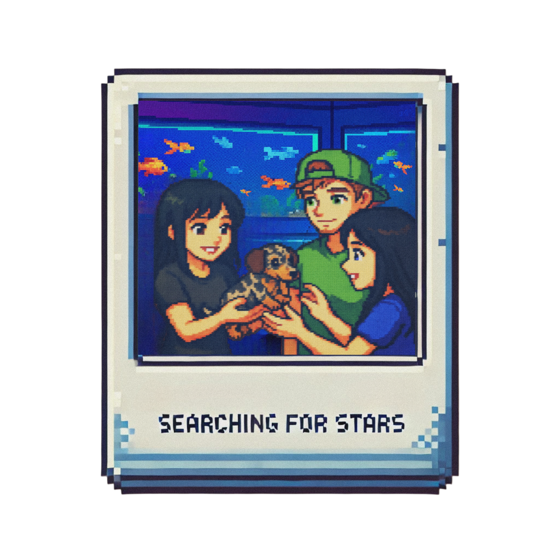 Searching For Stars Retro 8bit Art - Starlight in Her Paws
A Letter of Light for Steffany Hope Bowling