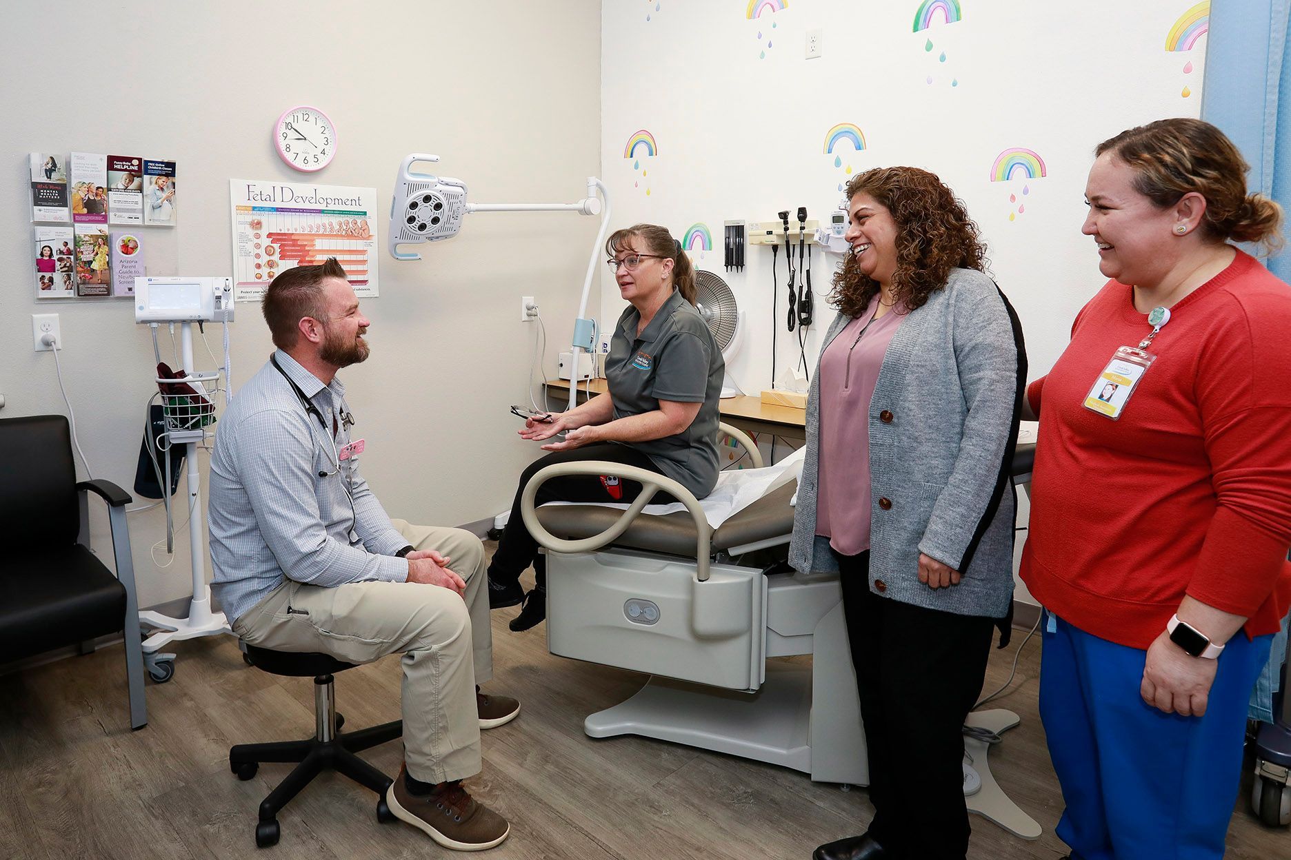 Part of the care team at Creek Valley Health Clinic in Colorado City.
