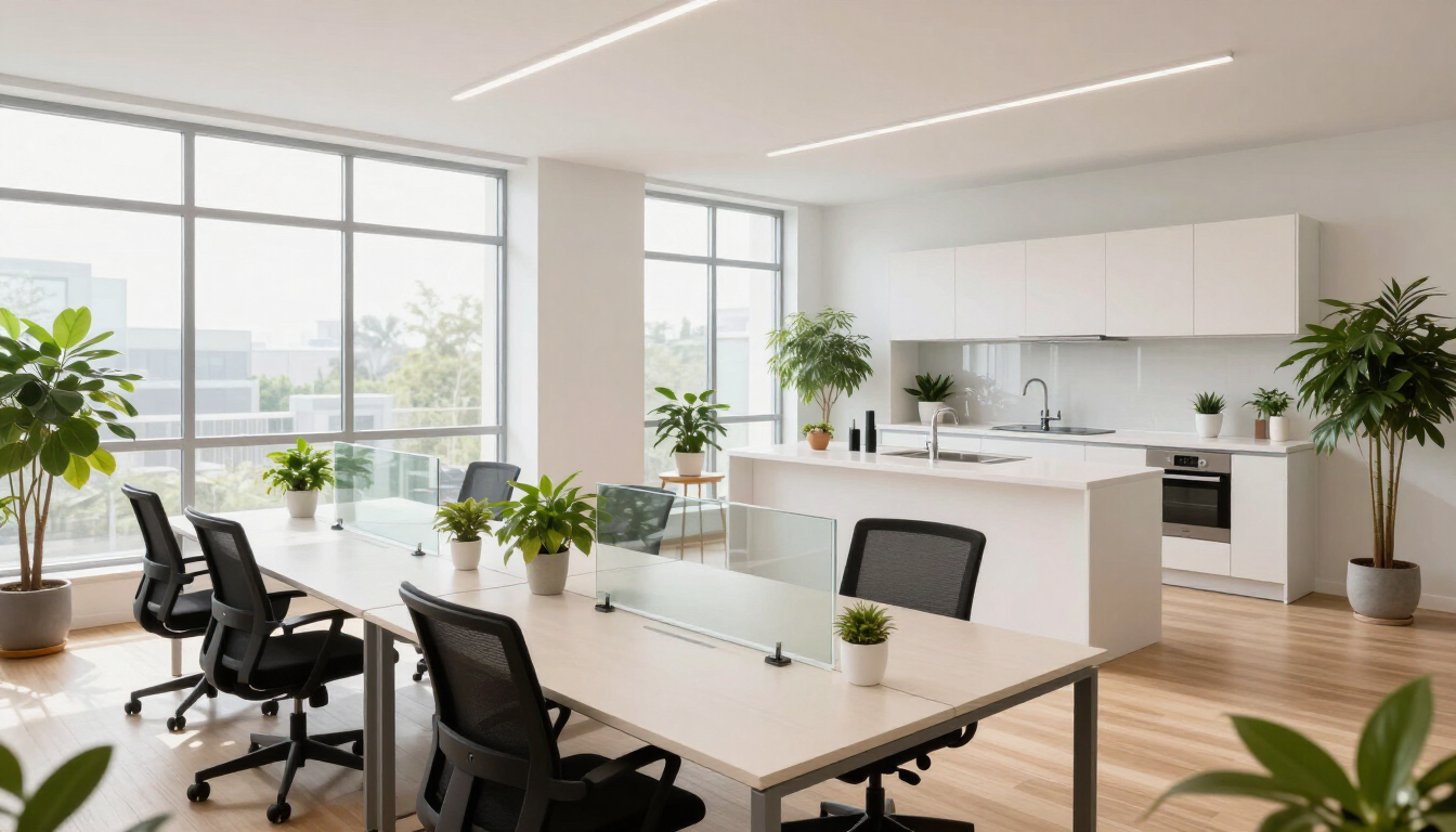 Modern co-working space