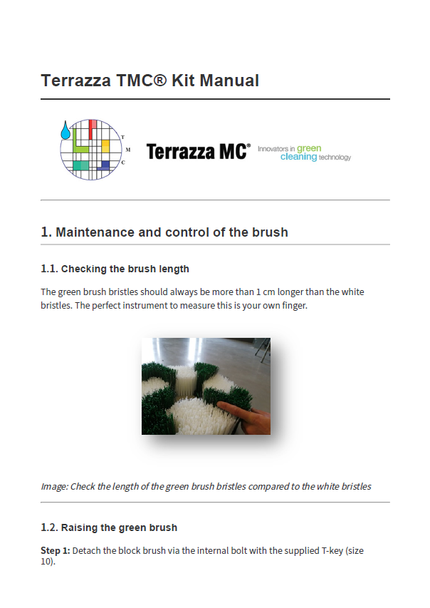 Image of the TMC® Kit manual