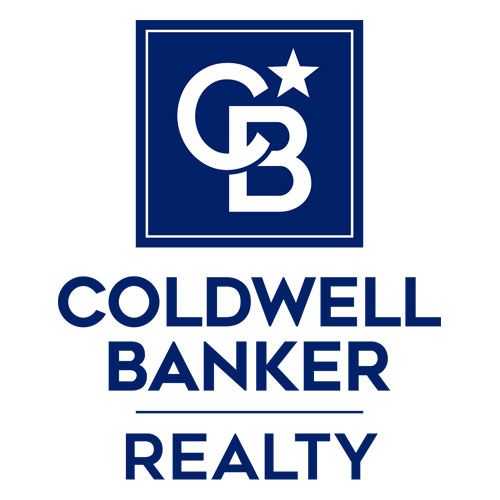 The Coldwell Banker Realty logo featuring a blue square with a stylized