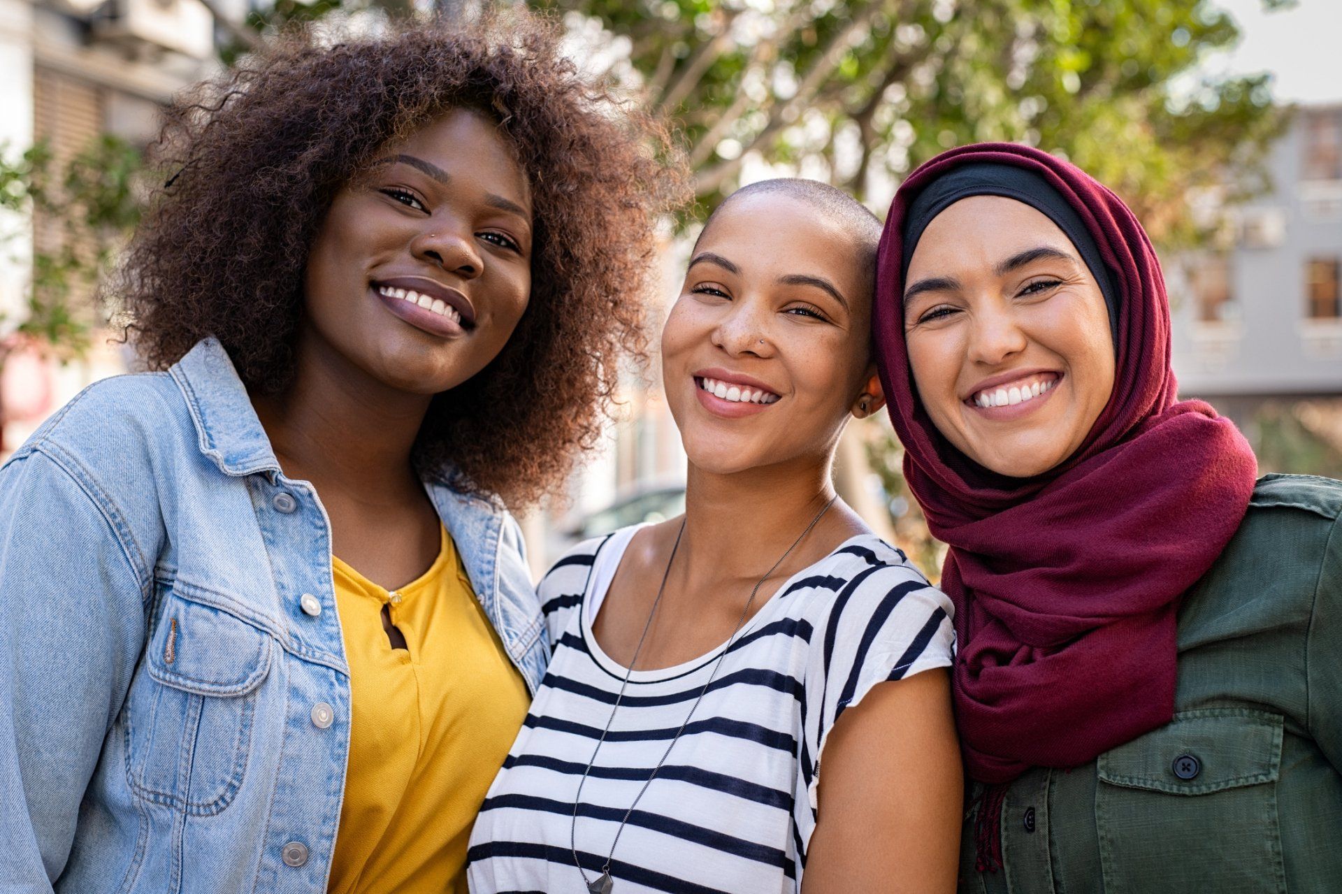 Multiethnic young friends enjoying together — Clarkston, WA — LifeTrack Services, Inc