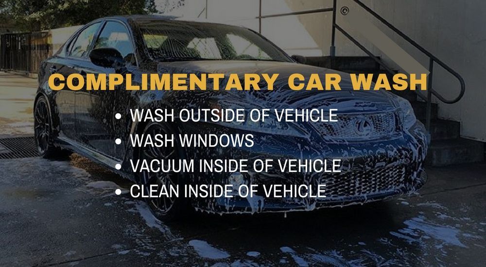 Complimentary car wash | Luxury Motorworks