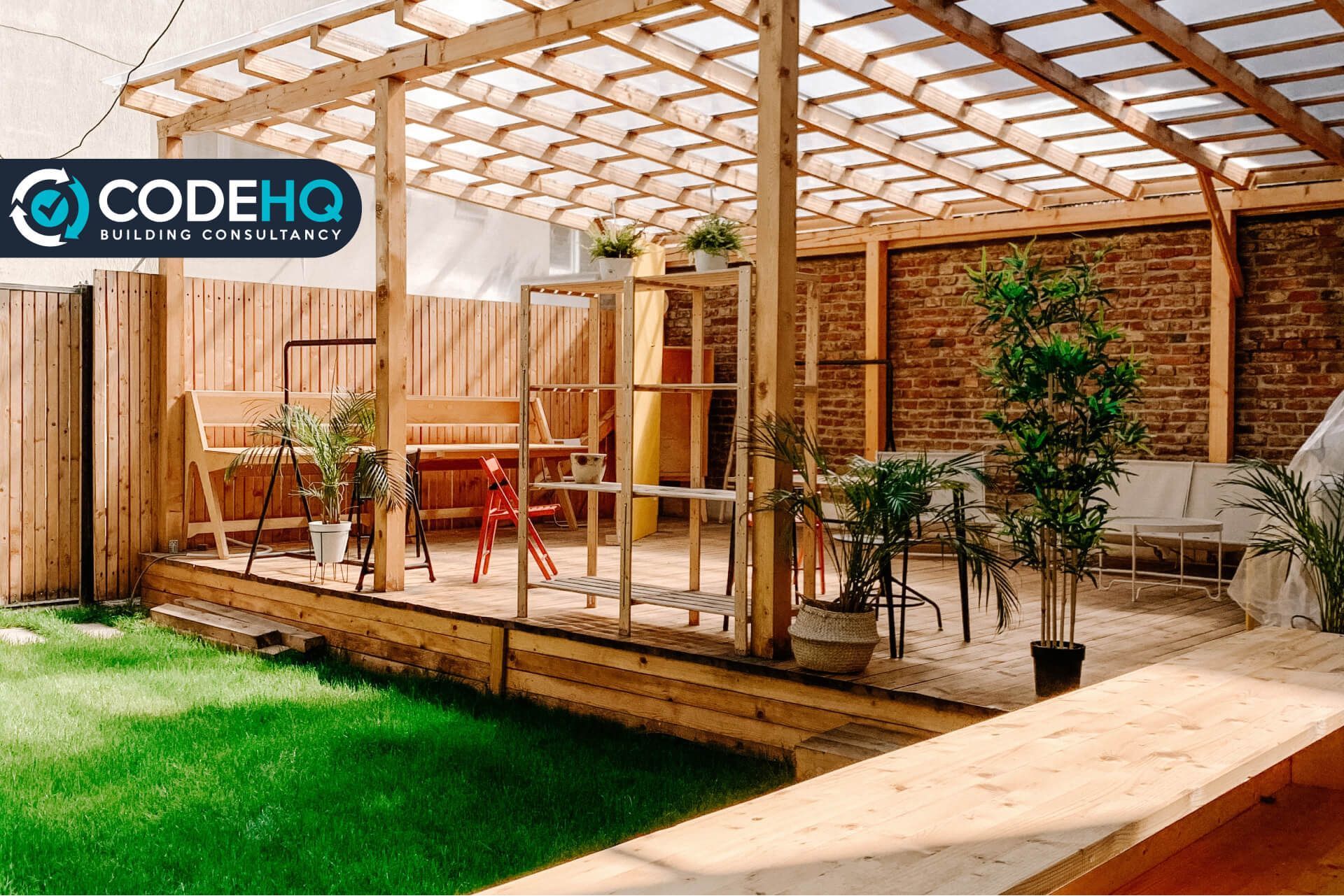 pergola and verandah