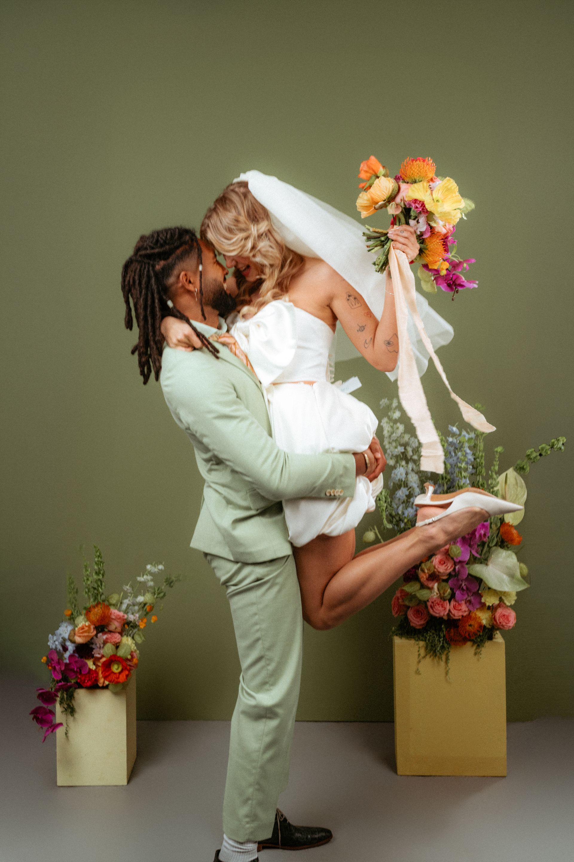 Wedding flowers by Memory Lane Flower Studio Amsterdam 