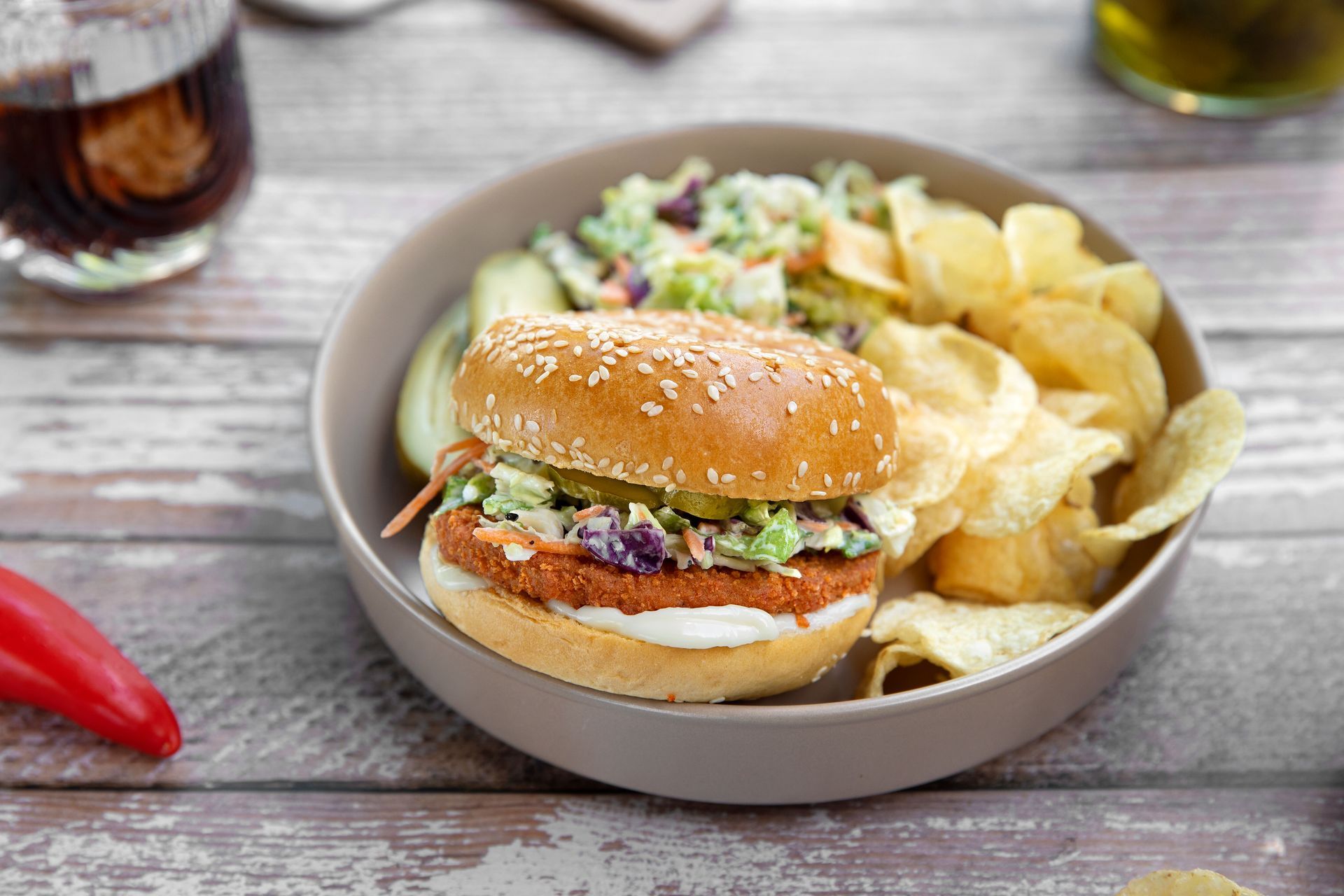 Rebellyous Debuts Spicy Plant-Based Patty