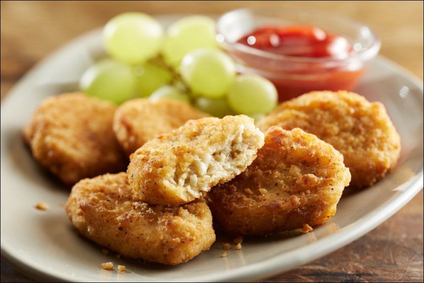 rebellyous nuggets on table