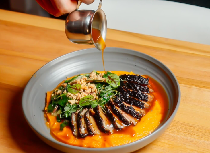 Spice Rubbed Duck Breast