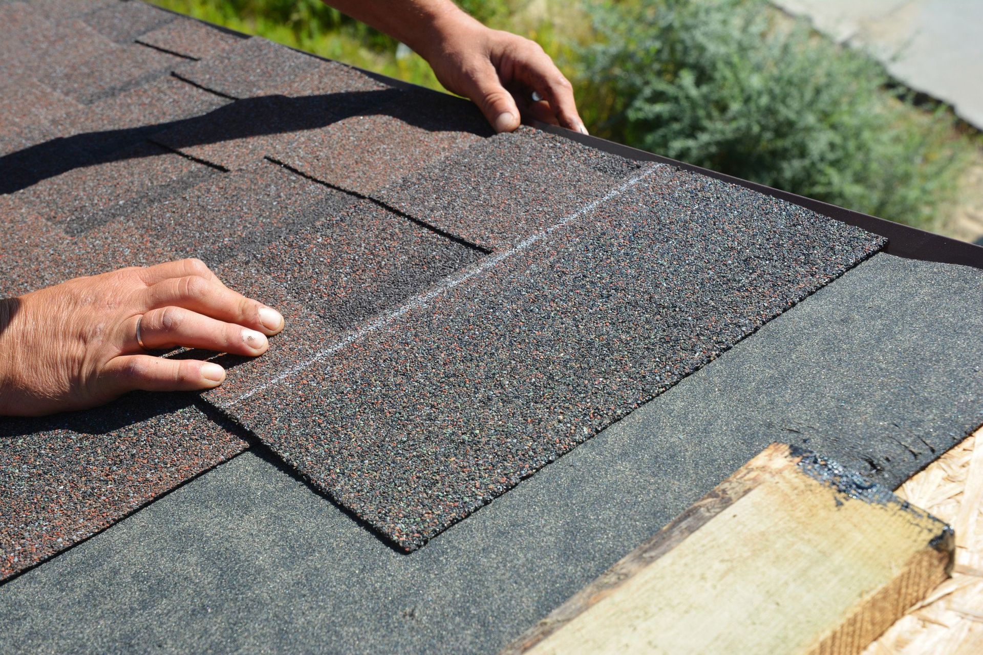 asphalt shingles