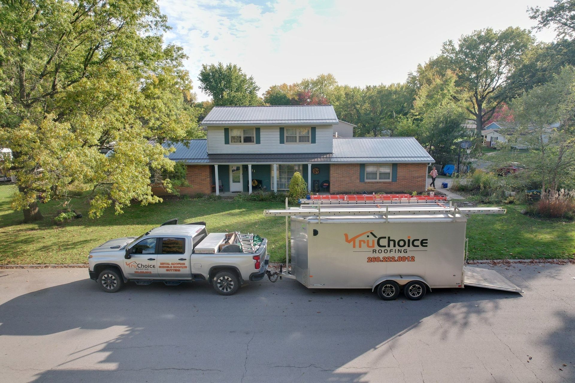 TruChoice Roofing Vehicle