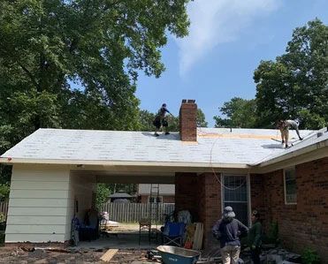 dust on roof