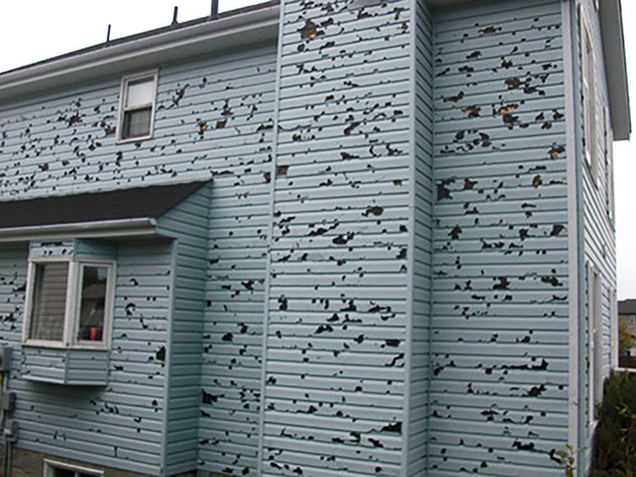 siding hail damage