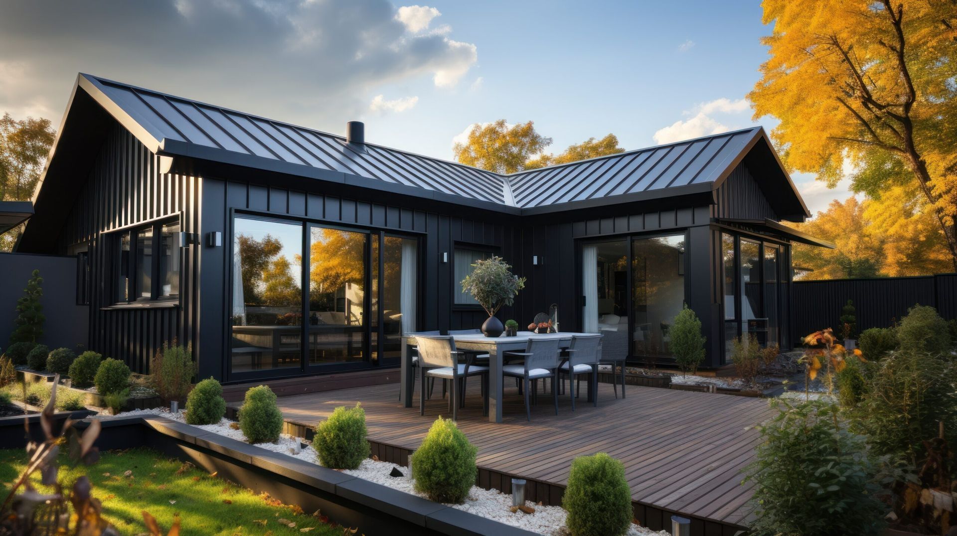 metal roofing aestetic appeal