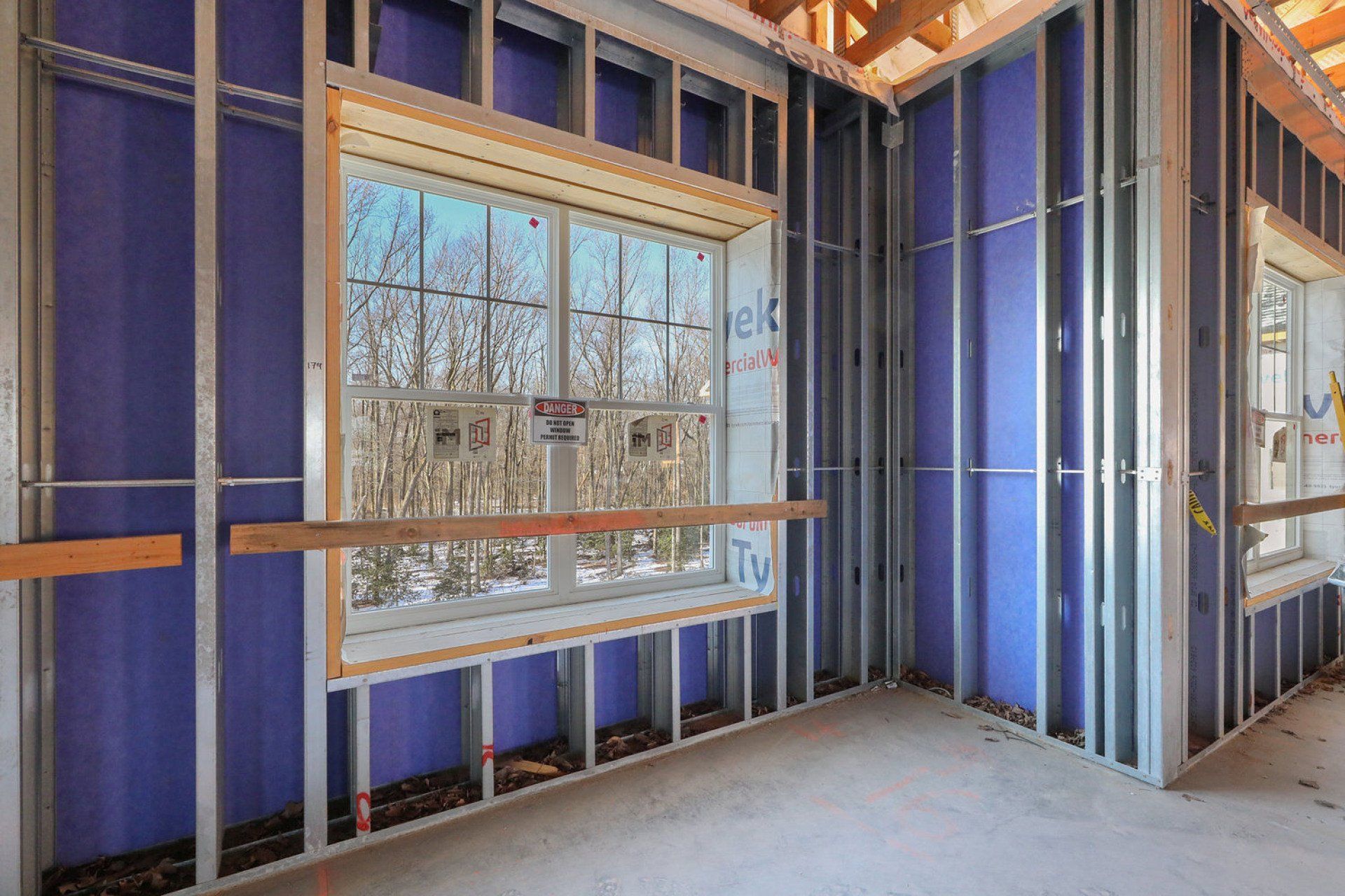 Inside corner walls