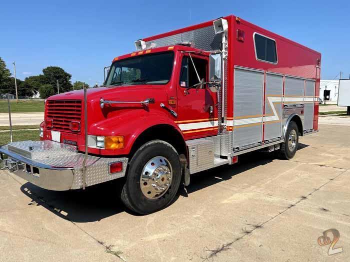 Walk In Rescue Engine Rescue | Red Line Fire Apparatus