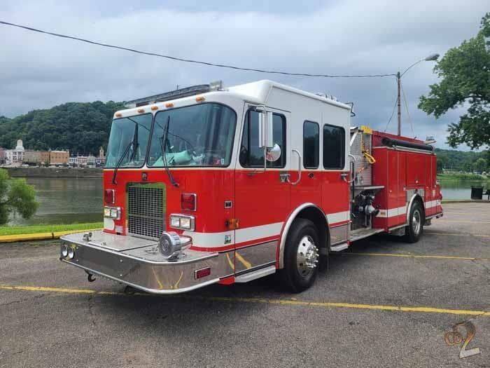 2002 Spartan American Fire Eagle Pumper