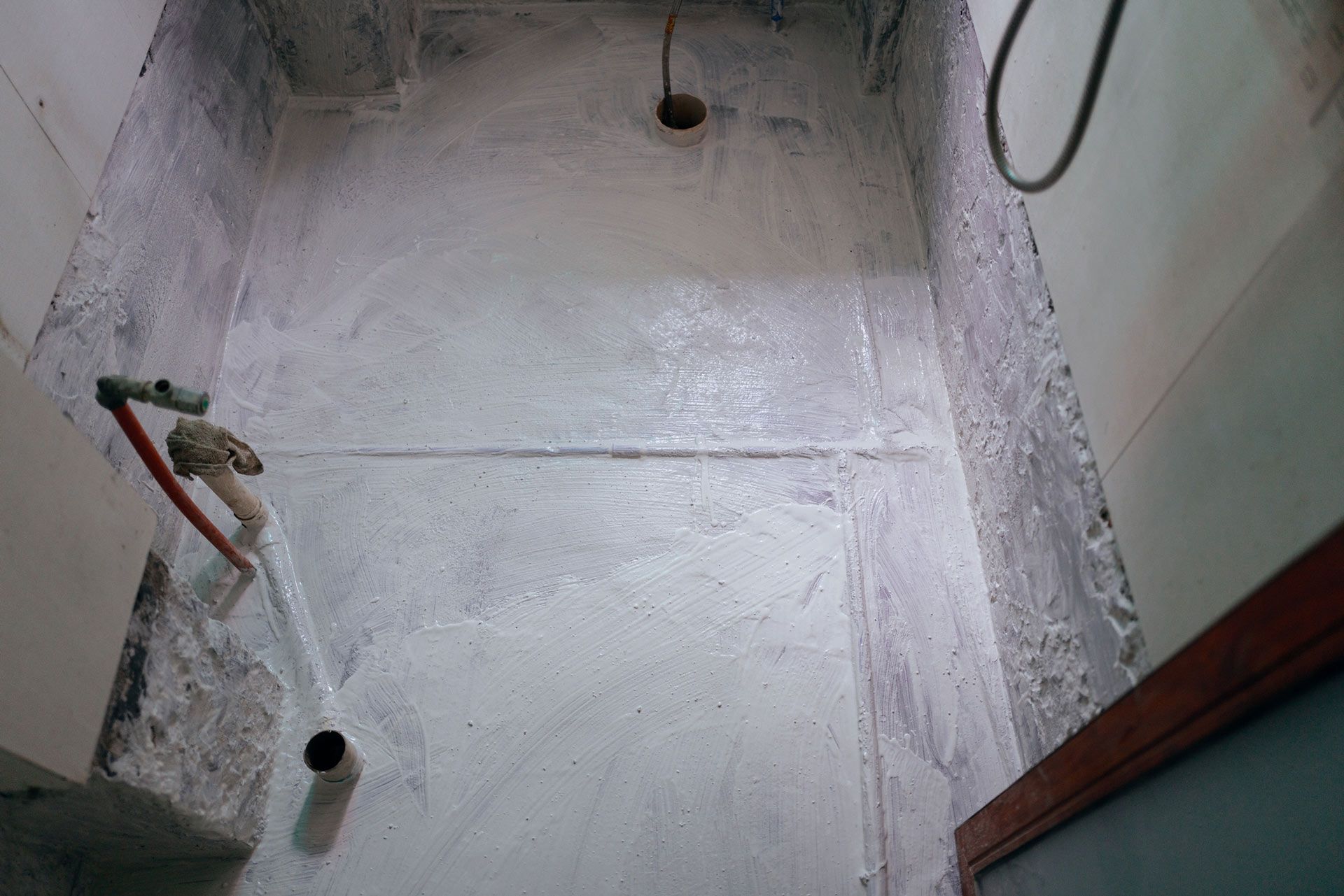 Floor Repairs in House Toilets, Coated with Waterproof Layer Material | Ashfield, Nsw | Aussie Bathrooms