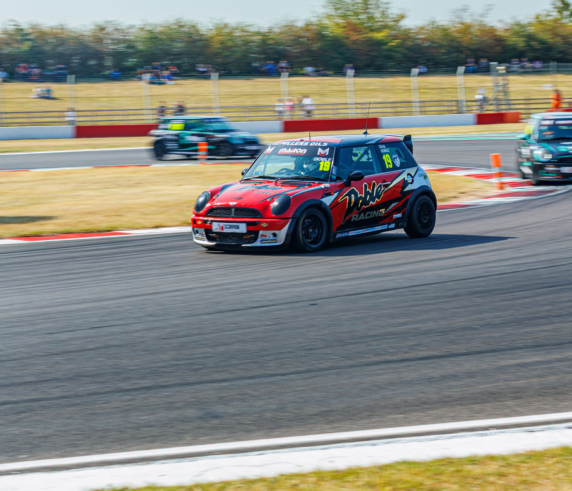 chris doble mini race car