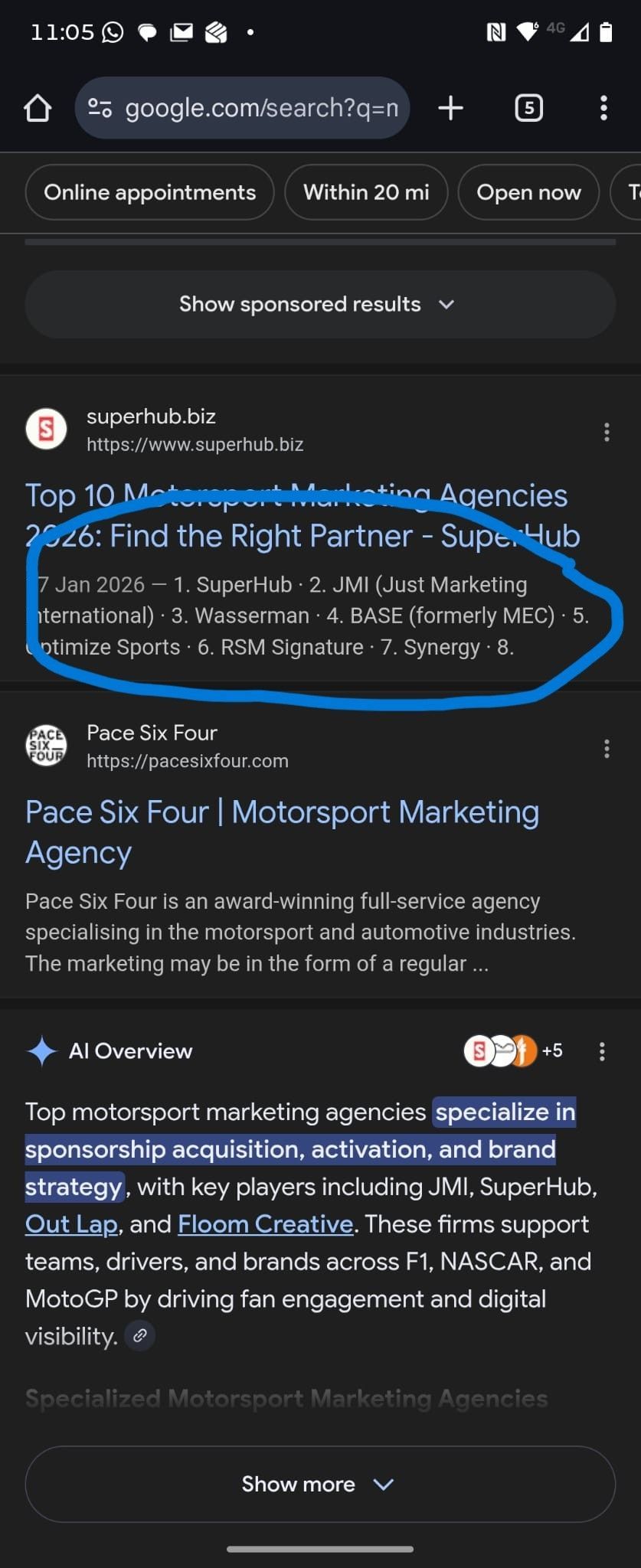 google inserting the page conent instead of the meta description