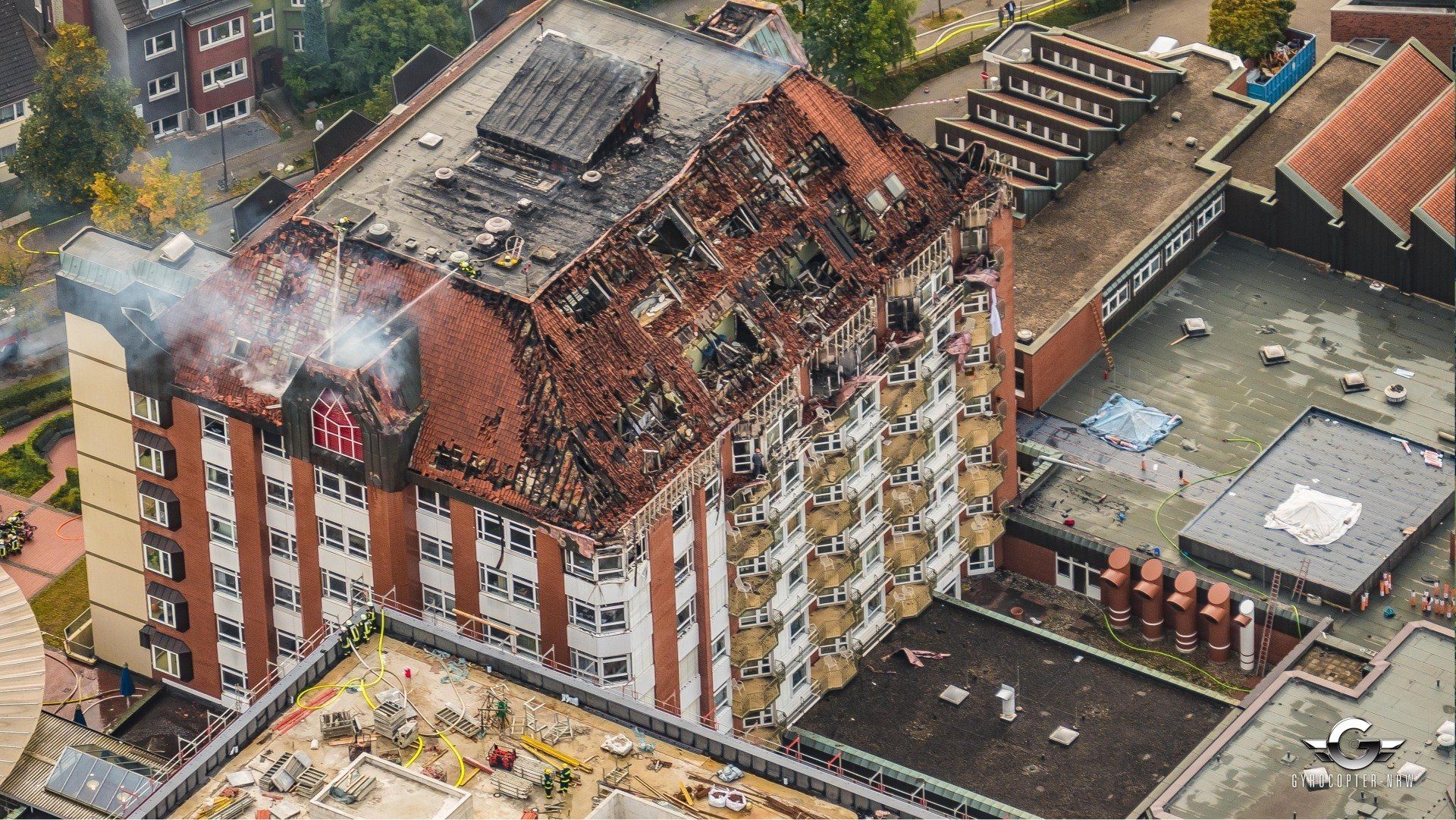 Krankenhausbrand, Bochum