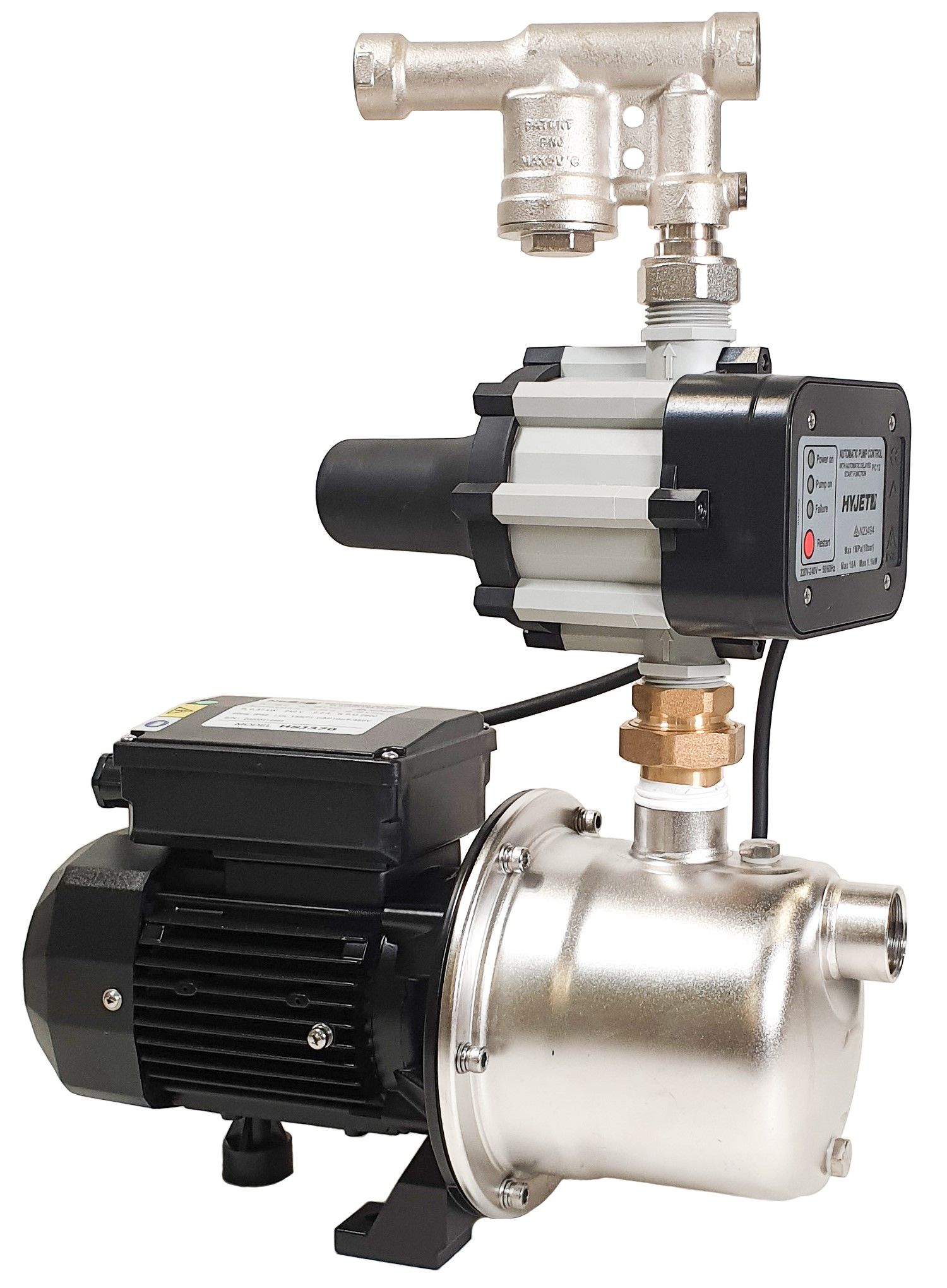 Pressure Pump with Rain to Mains Switch