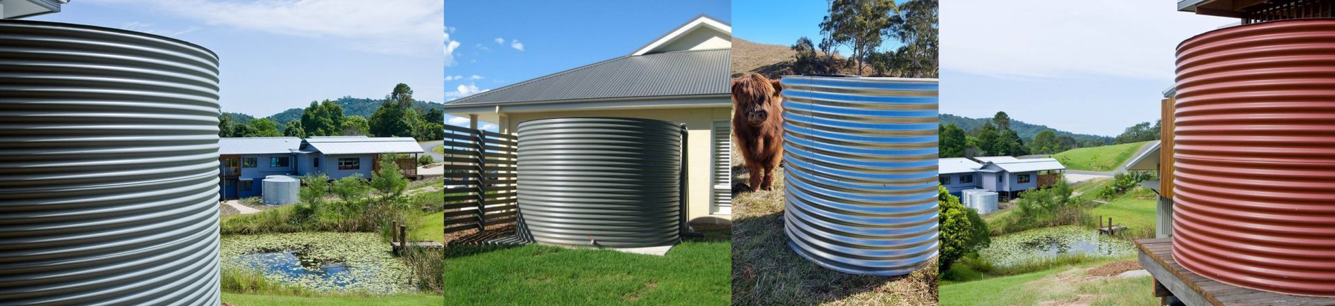 Round Colorbond Steel Water Tanks Round Colorbond Steel Water Tanks Sydney NSW