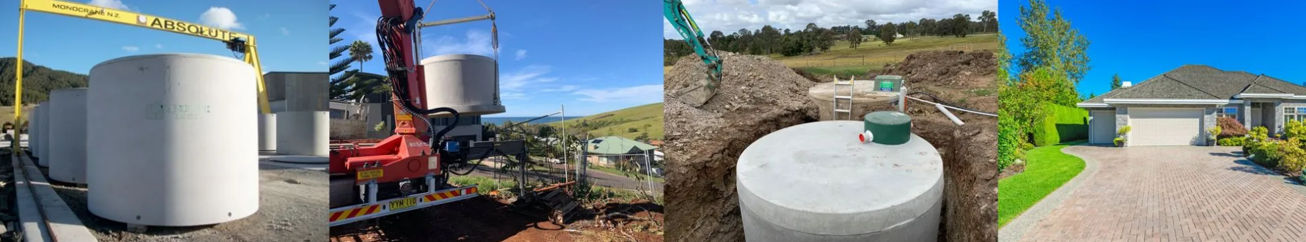 Underground Concrete Water Tanks Sydney NSW & Canberra ACT