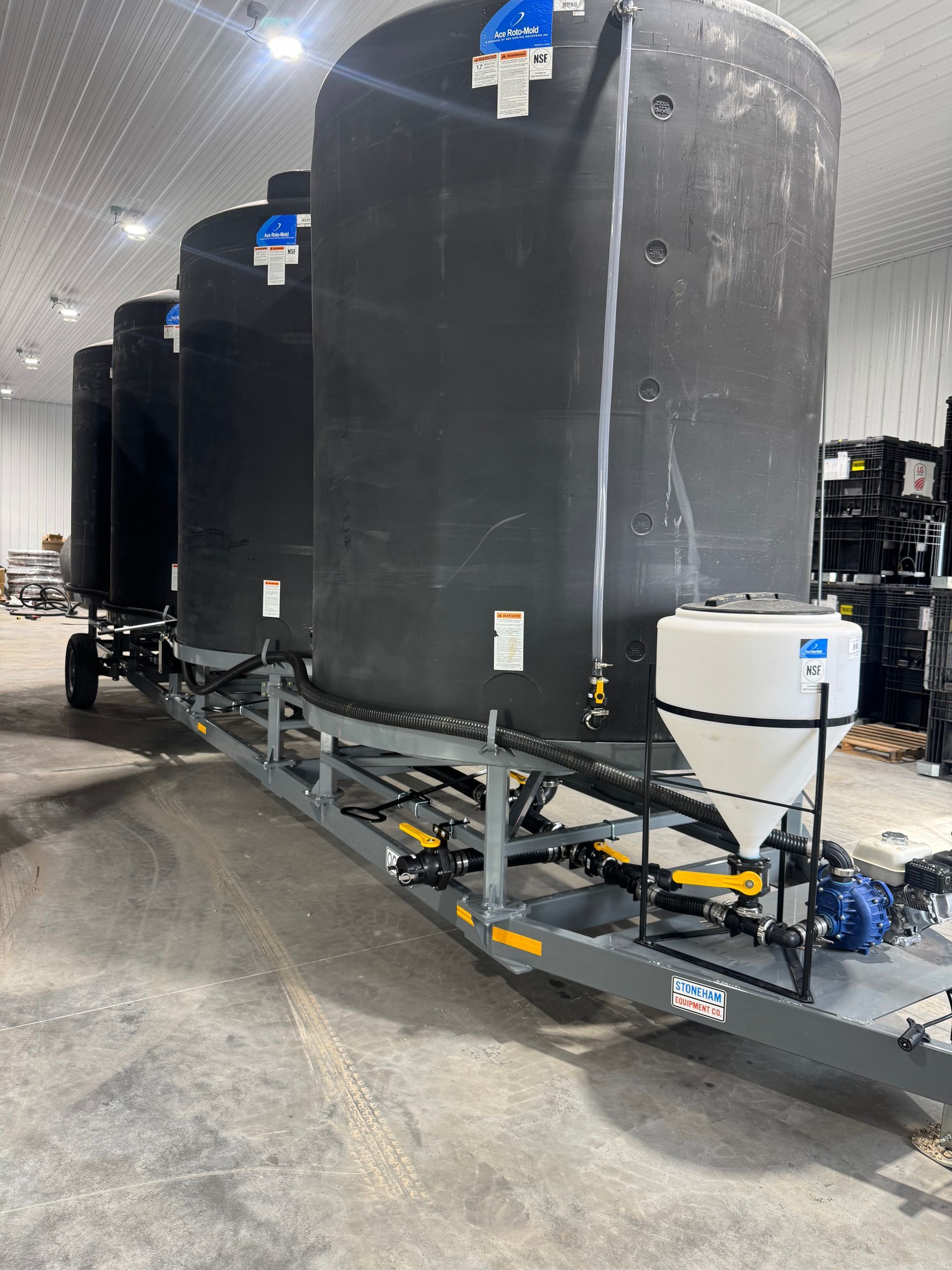 Quad Tank Liquid Storage Model