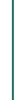 Un crayon vert repose sur une surface blanche.