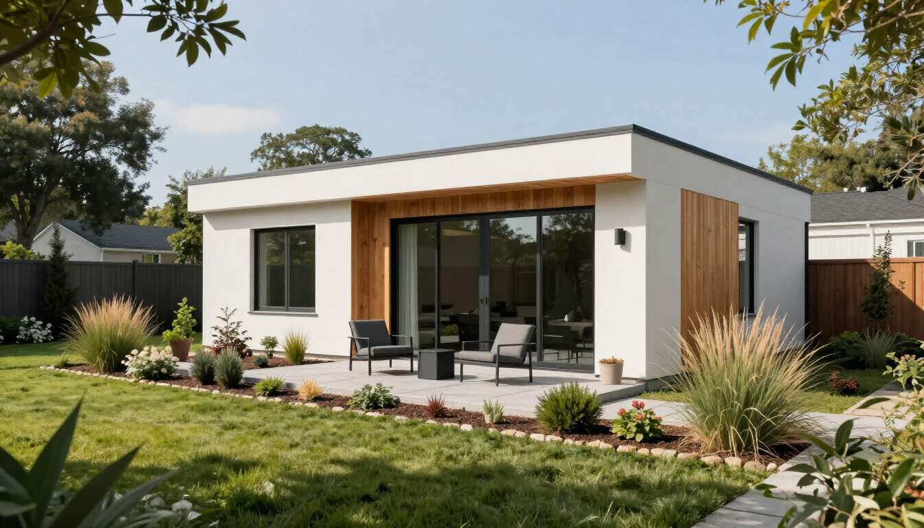 Modern Backyard ADU