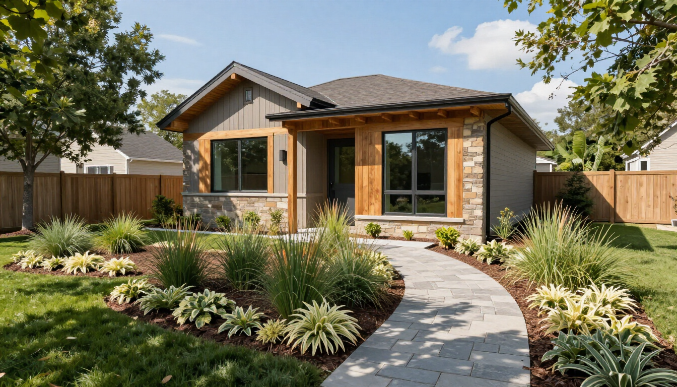 Modern ADU build in Kansas City backyard