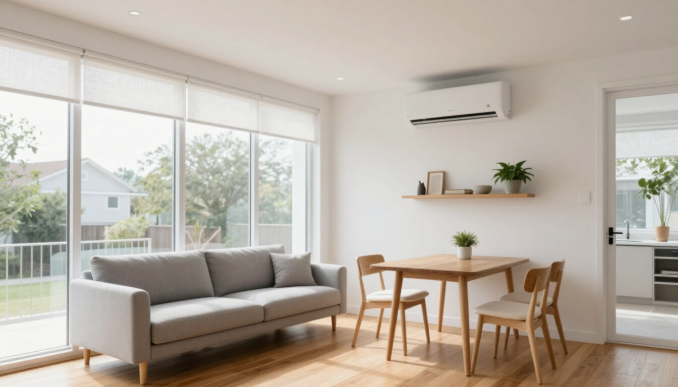 Interior of a modern energy efficient ADU