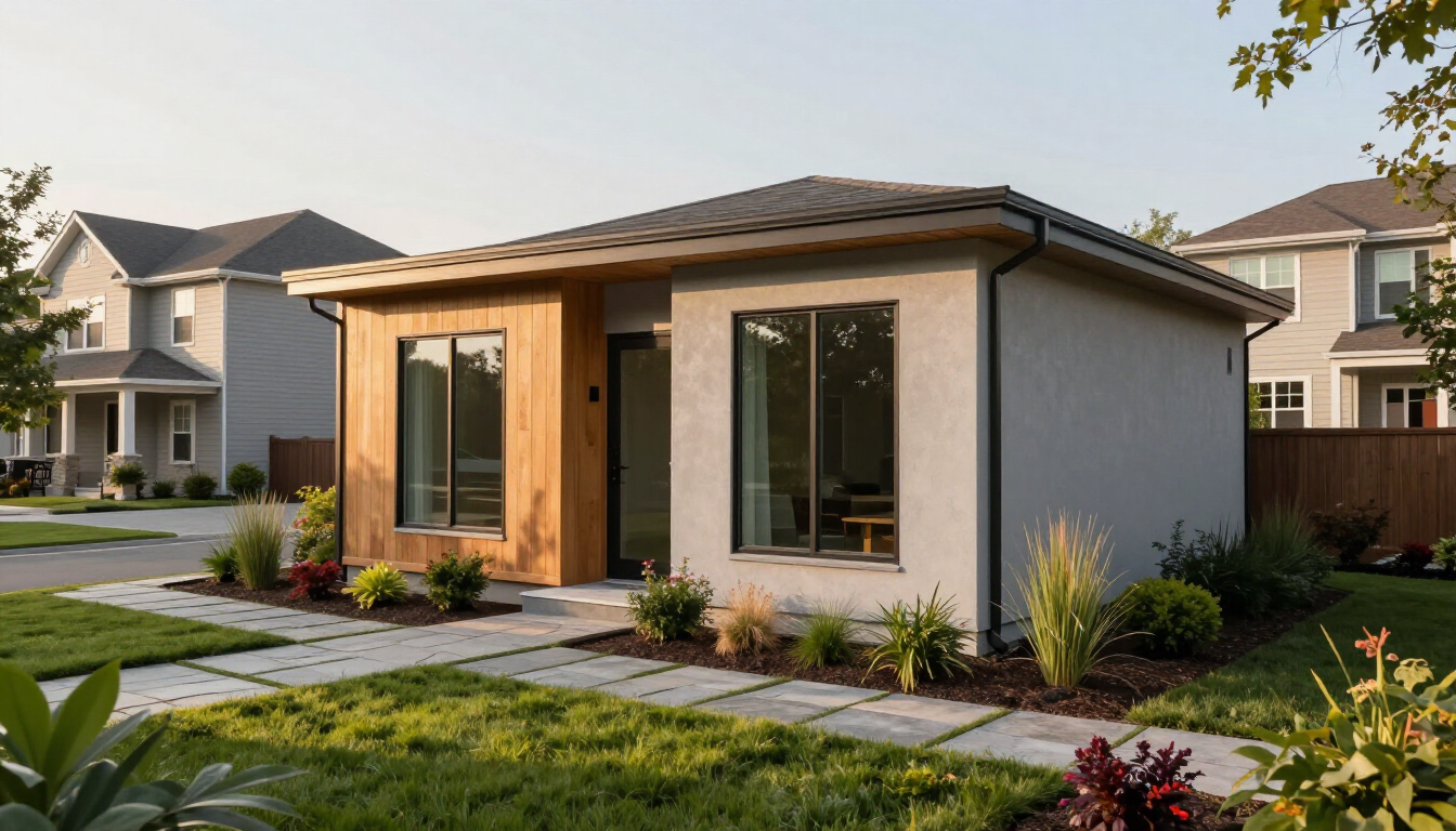 Modern Backyard ADU