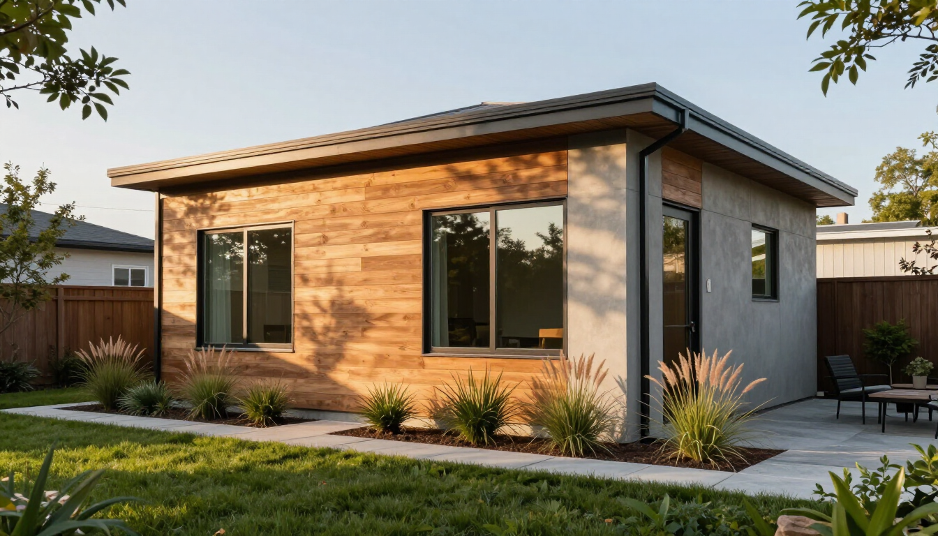 Modern Backyard ADU