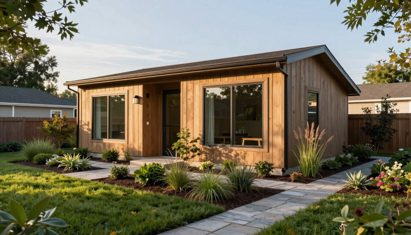 Modern Backyard ADU