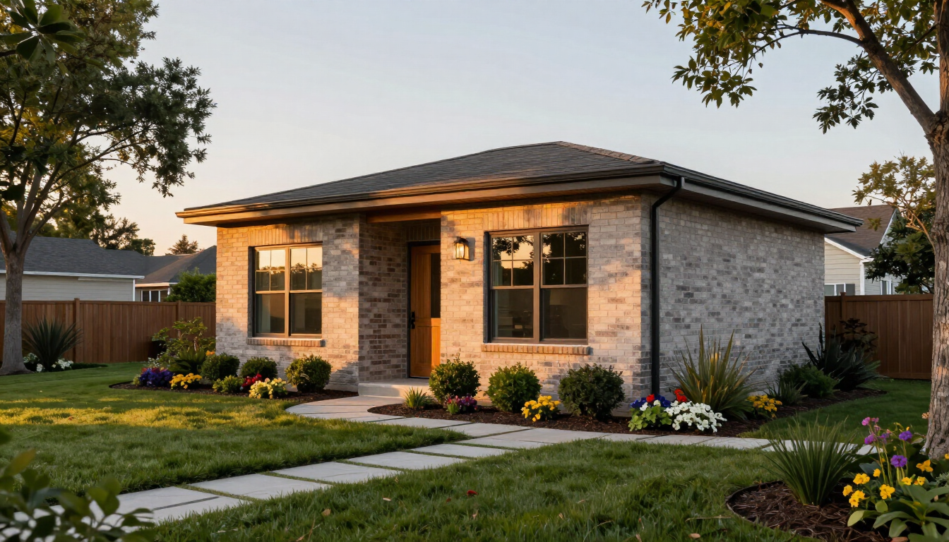 Modern backyard ADU in Kansas City representing successful financing.