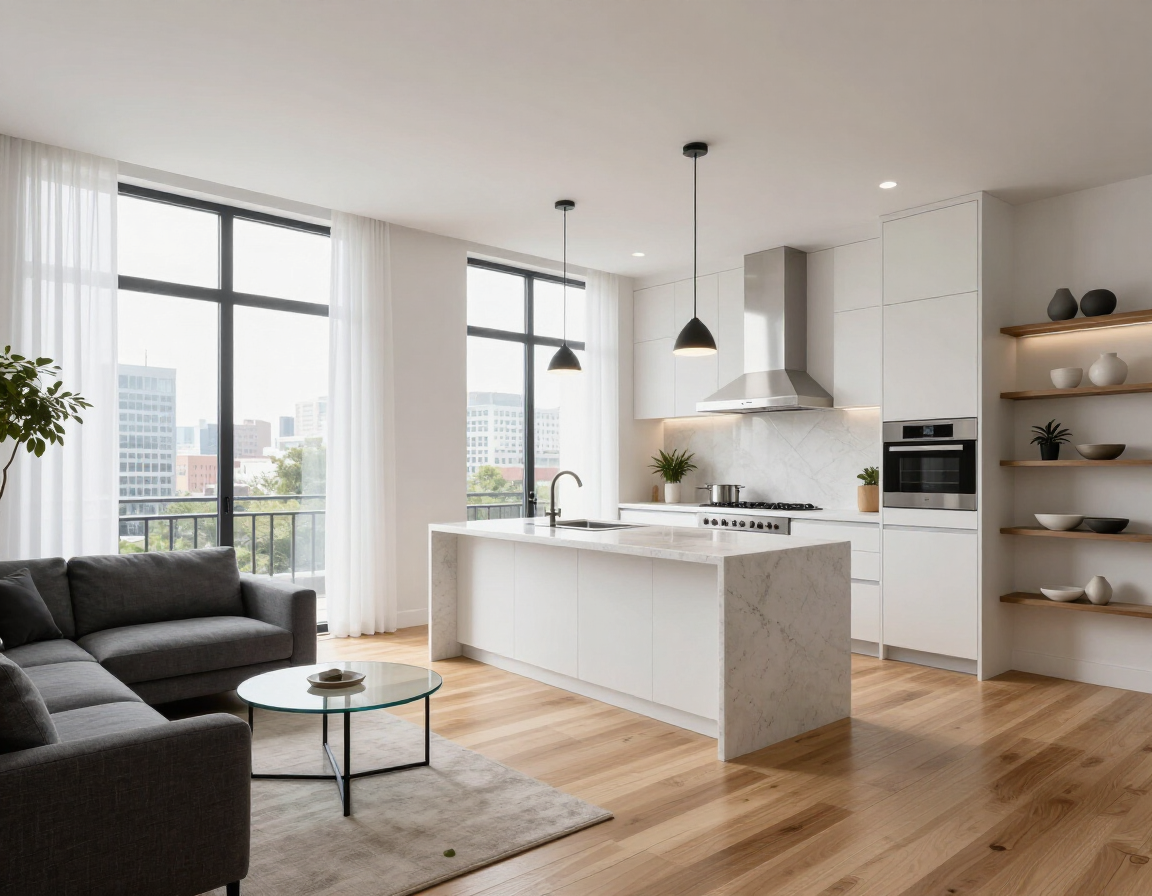 Interior of a modern ADU