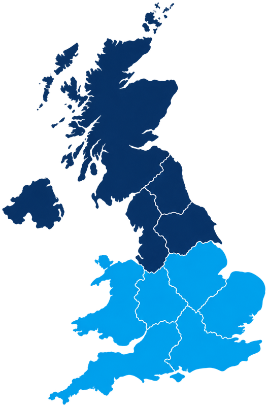 UK Coverage Map